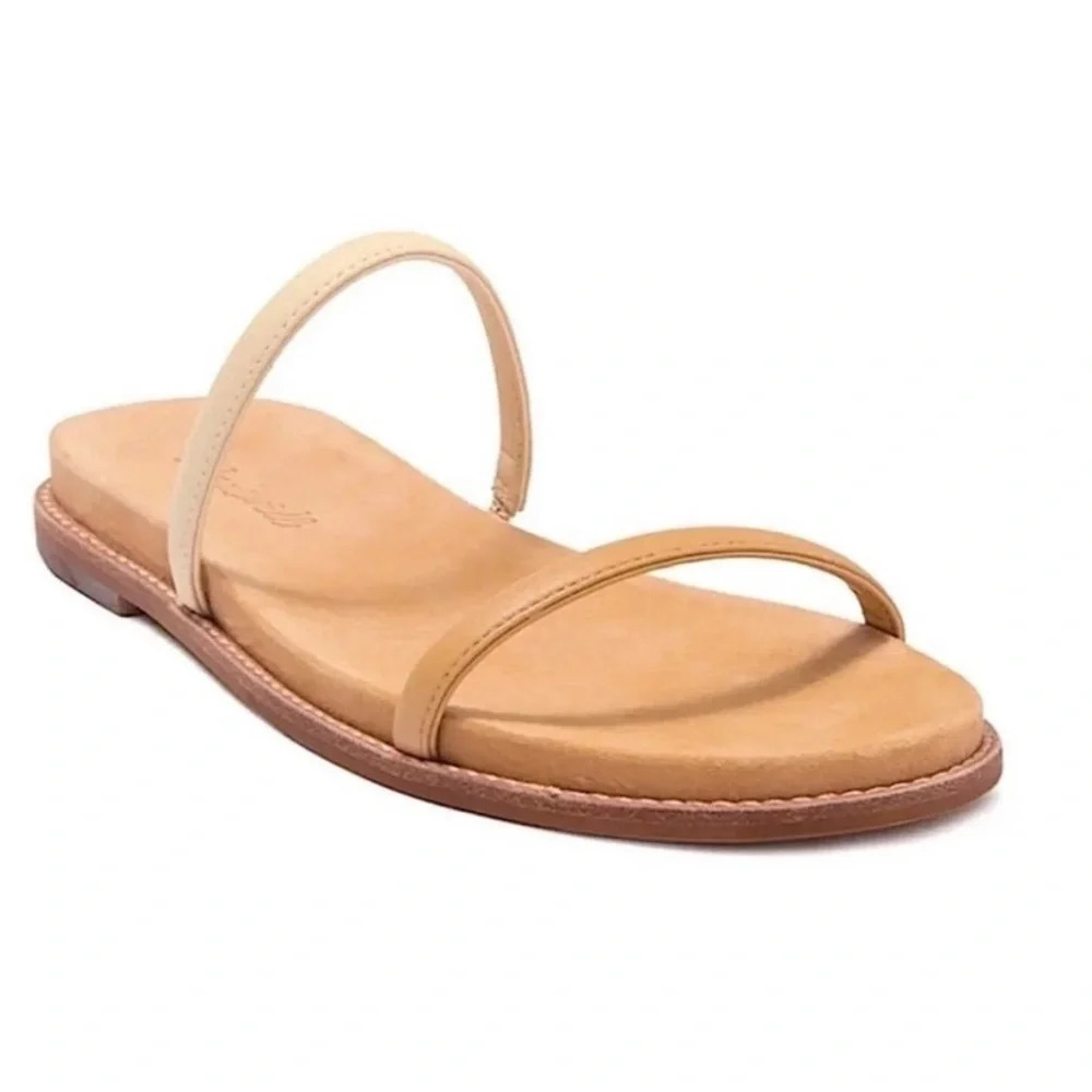 Madewell Paris Strappy Nude Tan Sandals 7.5